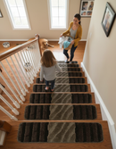 Premium Machine Washable Non-Slip Carpet Stair Treads with Antibacterial Properties, 22x67cm and 11mm Thickness