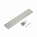 What's in the box - 35mm aluminium flat door threshold strip with screws and wall plugs included