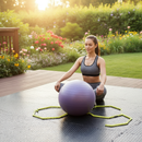 Premium Heavy-Duty Rubber Matting Roll - Non-Slip, Waterproof, 3mm Thick Flooring for Indoor and Outdoor Use