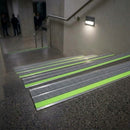 Screw Fit Aluminium Anti-Slip Stair Nosing 93mm x 32mm, Rakeback for Indoor & Outdoor Use