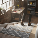 Premium Non-Slip Self-Adhesive Stair Treads 22x70cm - Washable Indoor Carpet for Safety and Comfort