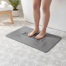 Premium Non-Slip Bath Mat - Eco-Friendly Natural Stone Design, 39x60cm for Spa-Like Bathroom Experience