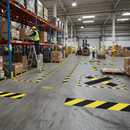 Premium Durable Floor Marking Shapes - Die-Cut Markers for Safety Zones and 5S Compliance