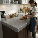 Premium Rounded Edge Laminate Worktop 3000mm x 600mm x 38mm - Durable and Stylish Surface for Kitchens and Workspaces