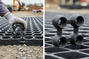 Premium Connector for Rubber Matting - 7cm x 7cm, Easy Installation for Safe Walkways