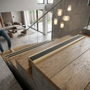 70x40mm PVC anti-slip stair nosing strip with textured surface for indoor and outdoor safety