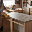 Premium Square Edge Laminate Worktop 3000mm x 600mm x 38mm - Natural Mystic Pine Finish for Durable and Stylish Kitchen Spaces