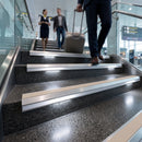 Aluminium Anti-Slip Stair Nosing 77.5mm x 48.5mm for Carpet & Laminate