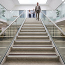 Aluminium Anti-Slip Stair Nosing 77.5mm x 48.5mm for Carpet & Laminate