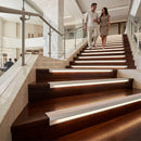Aluminium Anti-Slip Stair Nosing 77.5mm x 48.5mm for Carpet & Laminate
