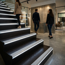 Aluminium Anti-Slip Stair Nosing 77.5mm x 48.5mm for Carpet & Laminate