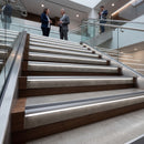 Aluminium Anti-Slip Stair Nosing 77.5mm x 48.5mm for Carpet & Laminate