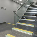 Aluminium Stair Nosing 60x55mm Anti Slip Visibility Edge
