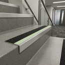 Aluminium Stair Nosing 60x55mm Anti Slip Visibility Edge