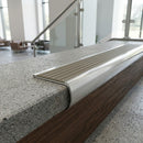 Aluminium Bullnose Stair Nosing 70.58x55mm 5mm Gauge Commercial