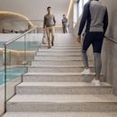 Aluminium Stair Nosing 60x32mm 5mm Gauge Industrial