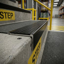 Aluminium Stair Nosing 62x32mm Square Edge with 62mm Tread