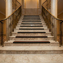 Aluminium Stair Nosing 62x32mm Square Edge with 62mm Tread