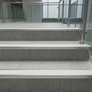 Aluminium Stair Nosing 75x58mm 3D Pyramid High Traffic