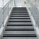 Aluminium Stair Nosing 75x58mm 3D Pyramid High Traffic