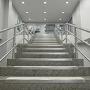 Aluminium Stair Nosing 85x32mm External High Traffic Anti Slip