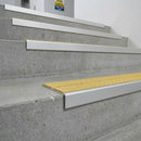 Aluminium Stair Nosing 85x32mm External High Traffic Anti Slip