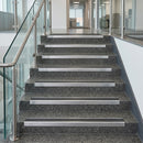 Aluminium Stair Nosing 90x32mm Raked Double Channel 5mm
