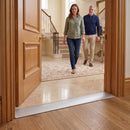 Anodised Aluminium Self-Adhesive Cover Strip for Floor Transitions