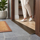 Anodised Aluminium Self-Adhesive Cover Strip for Floor Transitions