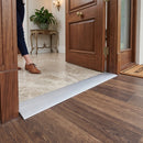 Anodised Aluminium Self-Adhesive Cover Strip for Floor Transitions