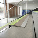 Anti Slip Aluminium Stair Nosing with PVC Insert – 66mm x 32mm Stair Edge Trim