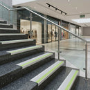Anti Slip Aluminium Stair Nosing with PVC Insert – 66mm x 32mm Stair Edge Trim