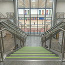 Anti Slip Aluminium Stair Nosing with PVC Insert – 66mm x 32mm Stair Edge Trim