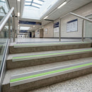 Anti Slip Aluminium Stair Nosing with PVC Insert – 66mm x 32mm Stair Edge Trim