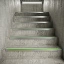 Anti Slip Stair Nosing 67x55mm Aluminium DDA Compliant