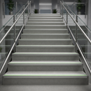 System Anti Slip Stair Nosing 69x40mm Emergency Illuminated
