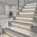 Anti Slip Stair Nosing 76.5x26mm Aluminium with LED Lighting