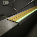 Anti Slip Stair Nosing 91x35mm Aluminium Double Tredsafe Insert
