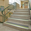Anti Slip Stair Nosing 91x35mm Aluminium Double Tredsafe Insert