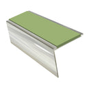 Rakeback Aluminium Stair Nosing 2.44m 62mm Tread 5mm Gauge