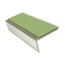 Aluminium Stair Nosing 2.75m Rake Back Single Insert Strip
