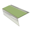 Aluminium Stair Nosing Rake Back 2.44m 70mm Single Channel