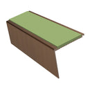 Aluminium Stair Nosing Rake Back 2.75m 62mm Heavy Duty