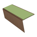 Rakeback Aluminium Stair Nosing 2.75m 56mm Custom Finishes