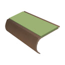 Bullnose Aluminium Stair Nosing 2.75m Single Insert 39mm