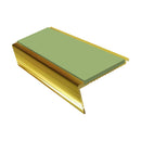 Aluminium Stair Nosing 2.75m Rake Back Single Insert Strip