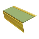 Aluminium Stair Nosing Rake Back 2.44m 70mm Single Channel