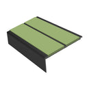Square Aluminium Stair Nosing 2.75m 93mm Tread 32mm Riser