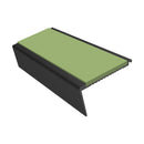 Aluminium Stair Nosing 2.75m Rake Back Single Insert Strip