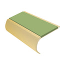 Bullnose Aluminium Stair Nosing 2.75m Single Insert 39mm